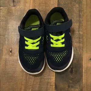 Boys blue nike sneakers
